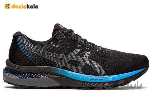 کتونی اورجینال مخصوص پیاده روی و دویدن مردانه آسیکس کومولوس22 Asics GEL-CUMULUS 22 1011a862-001 ا Original ketone for mens walking and running Asics GEL-CUMULUS 22 1011a862-001