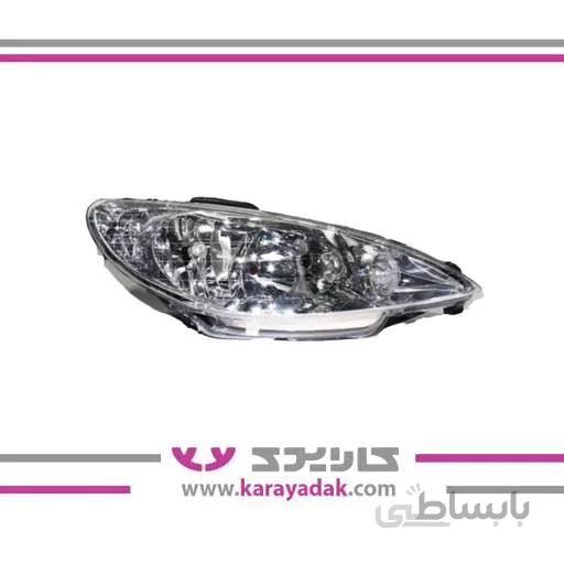 چراغ جلو راست 206 جمع ساز