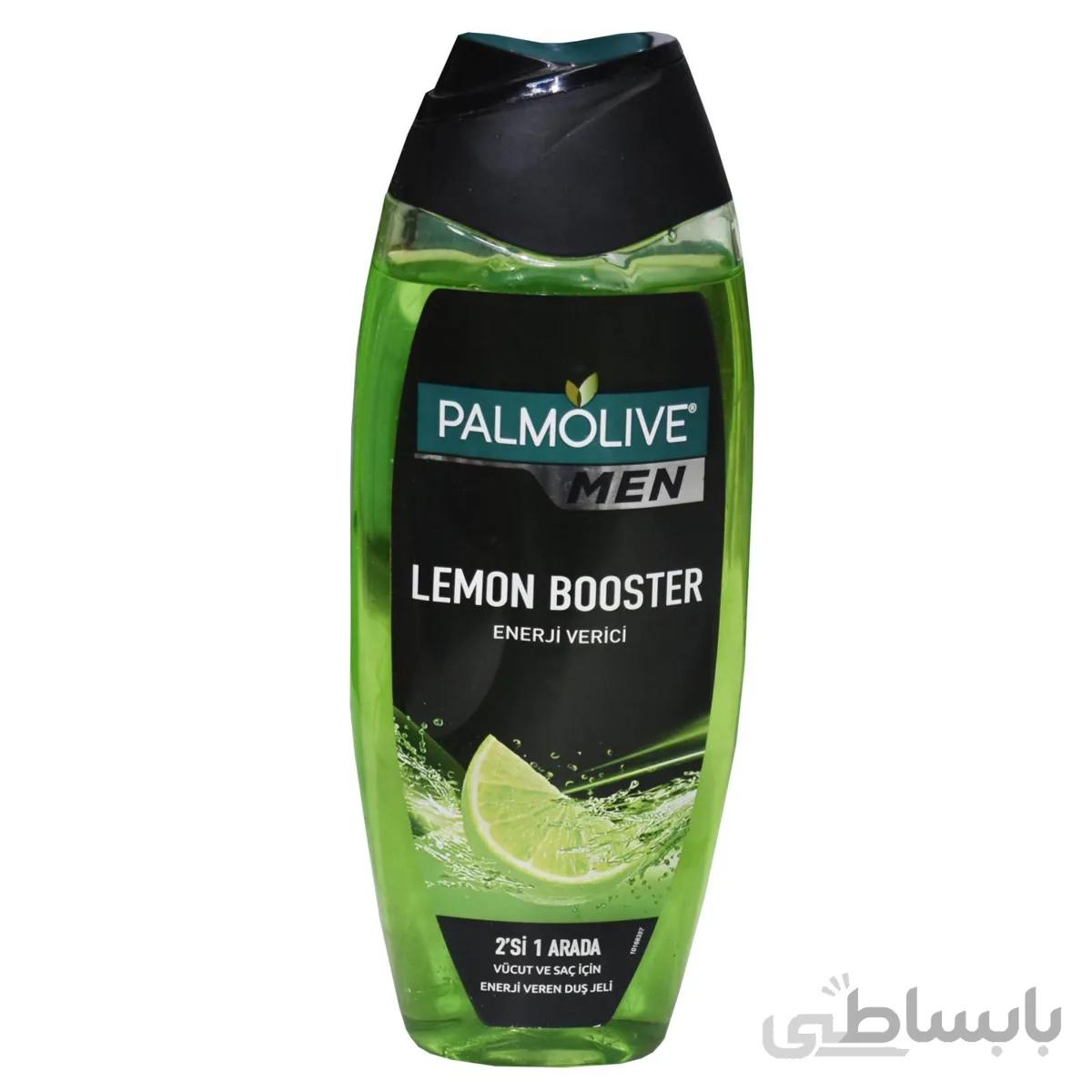 شامپو مو و بدن پالمولیو مدل Lemon booster حجم ۵۰۰ میلی لیتر