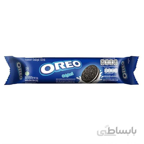 بیسکویت اورئو ۱۳۳ گرم اورجینال – Oreo original