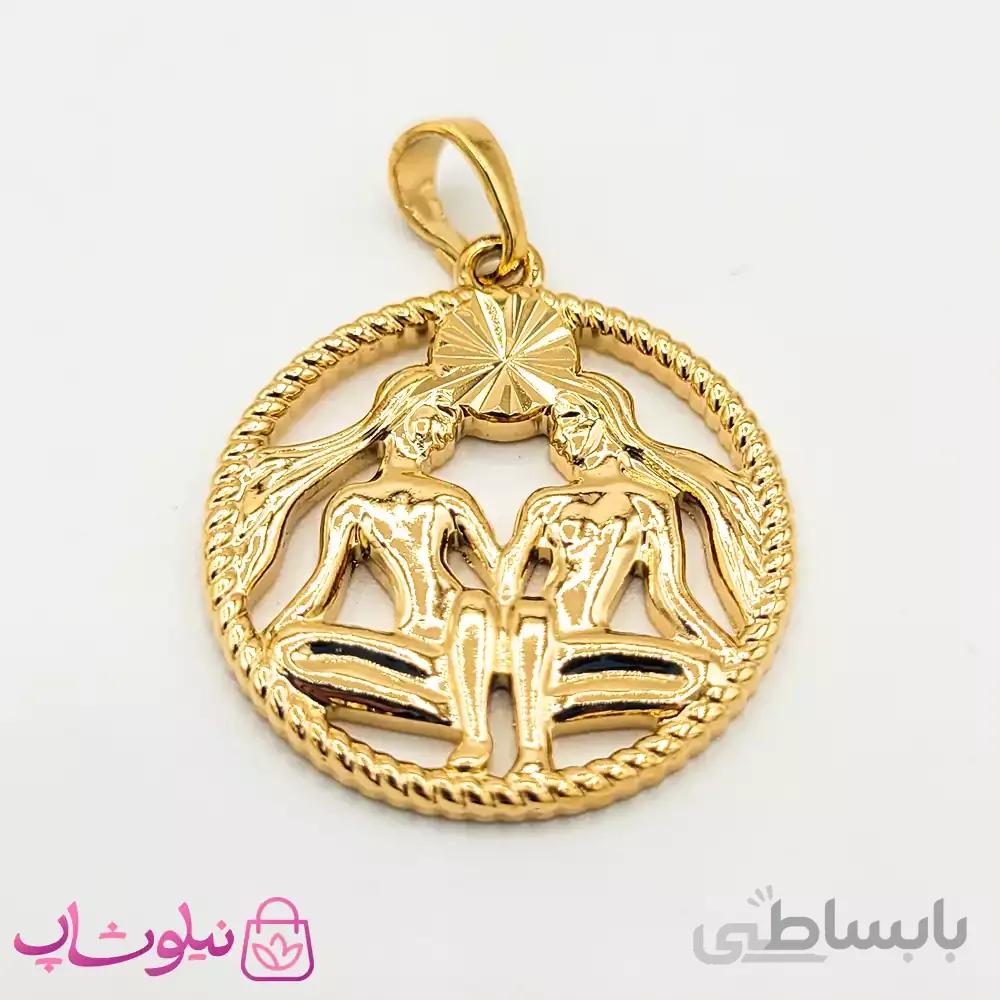 پلاک ماه تولد خرداد ژوپینگ طرح دوقلوها