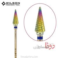 سرسوهان کروم ویلسون Wilson مخروطی خط آبی