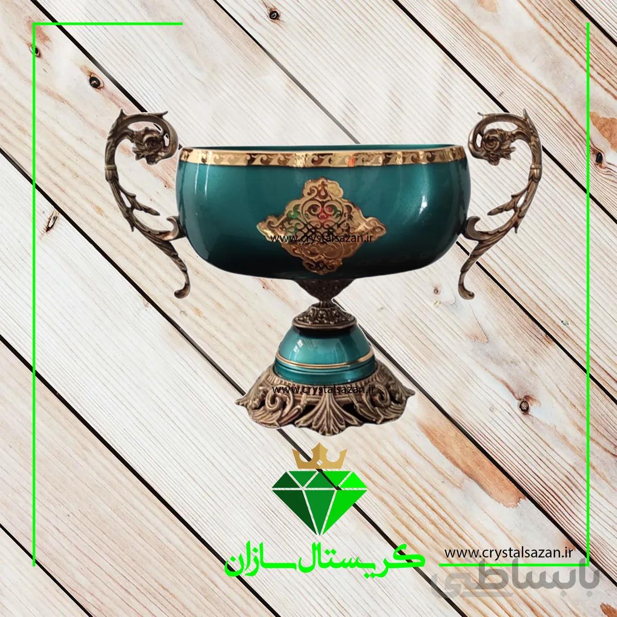 کشکول کریستال کد M1305 کریستال سازان
