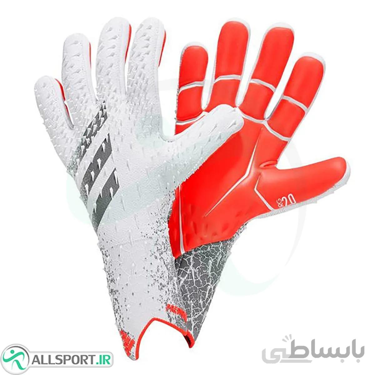 دستکش دروازه بانی آدیداس پردیتور طرح اصلی Adidas Predator Orang