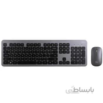 کیبورد و ماوس جی پلاس مدل GKM-J70WT ا G PLUS GKM-J70WT Keyboard and Mouse