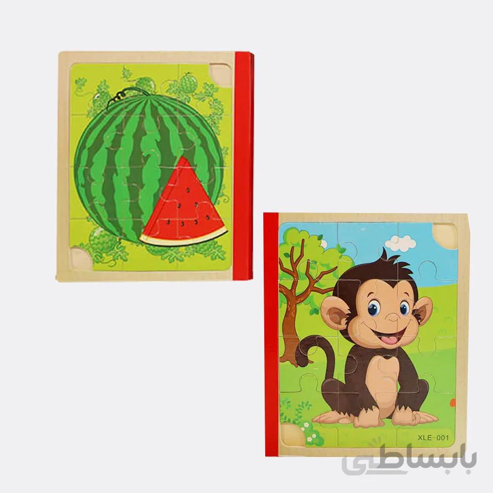 پازل چوبی کتابی