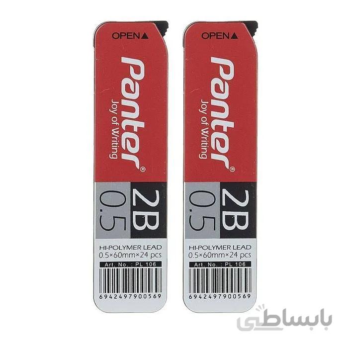 نوک مداد نوکی 0.5 میلی متری پنتر مدل Highpolymer بسته 1 عددی