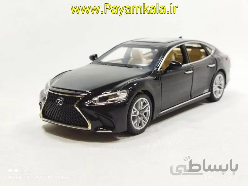 اسباب بازی ماشین فلزی لکسوس (LEXUS CHEZHI) مشکی
