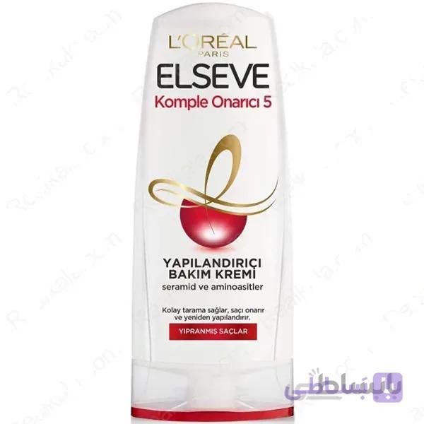 نرم کننده مو مدل ترمیم کننده مناسب موهای آسیب حجم 360 میل لورال ا Loreal Hair Conditioner For Damaged Hair 360ml کد 304325