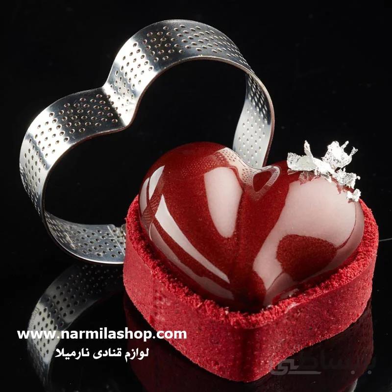 رینگ تارت سوراخدار قلبی
