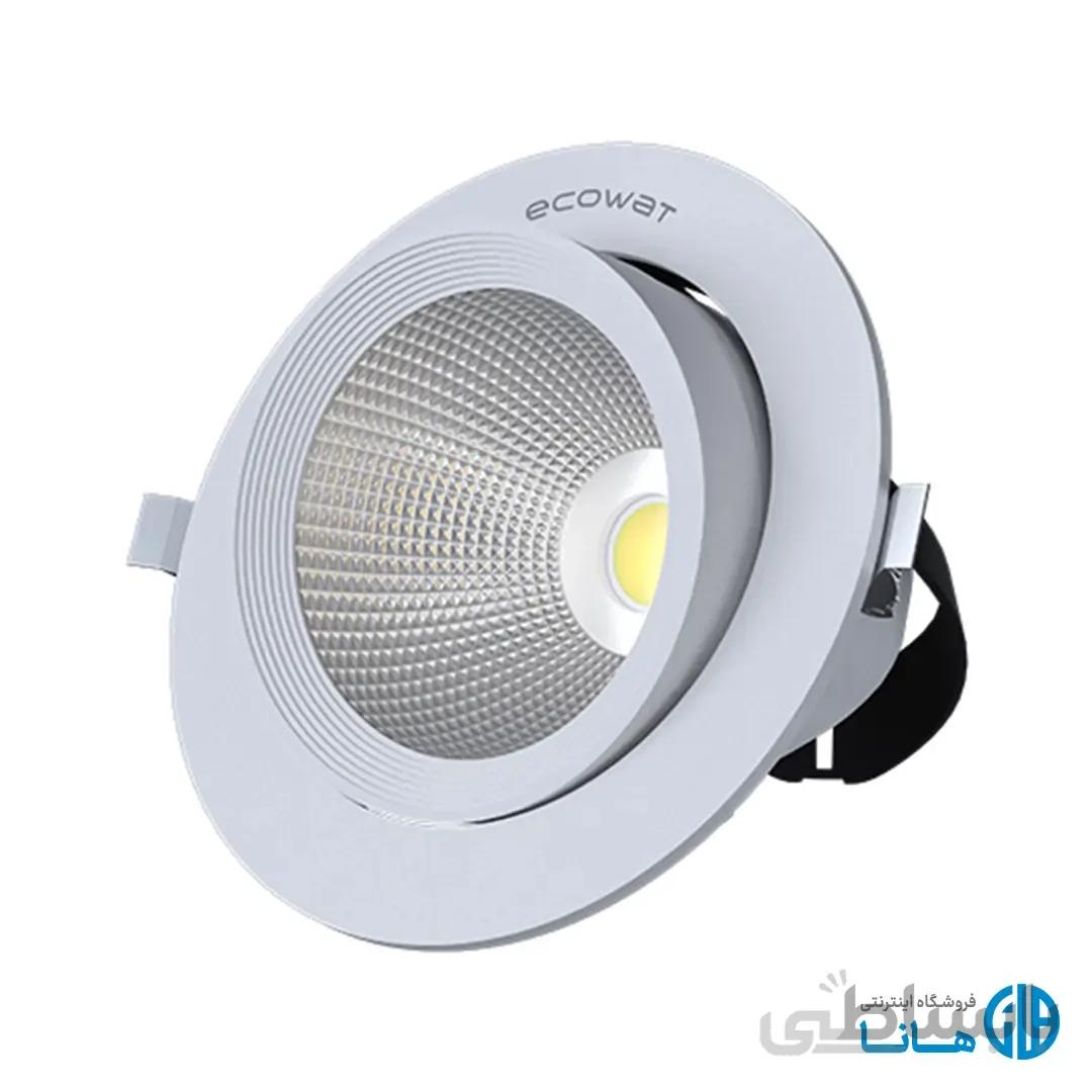 چراغ توکار فکی ۳۵ وات COB LED اکووات