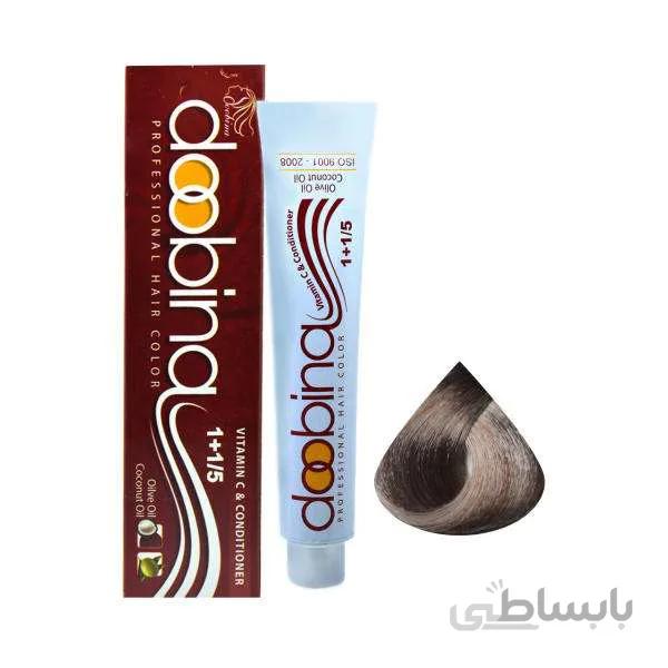 رنگ موی دوبینا شماره C8-9.1 رنگ بلوند دودی خیلی روشن