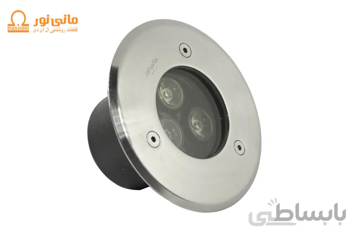 چراغ دفنی 3 وات 12 ولت IP67