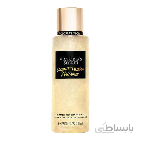 بادی اسپلش ویکتوریا سکرت اکلیلی مدل Coconut Passion Shimmer