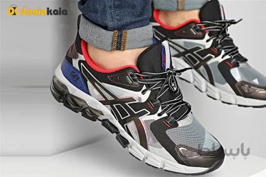 کفش آسیکس اورجینال پیاده روی و اسپرت مدل ژل کوانتم180 Asics Gel-Quantum 180 1201A297-002 ا Original walking and sports shoes Asics Gel-Quantum 180 1201A297-002
