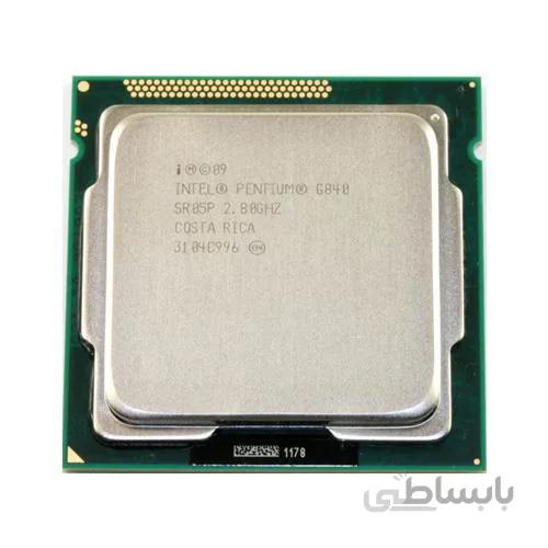 پردازنده مرکزی اینتل مدل Pentium G840 ا Intel Pentium G840 2.80GHz LGA-1155 Sandy Bridge