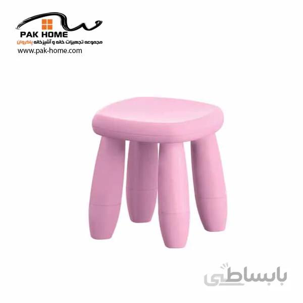 چهارپایه حمام ایمن آب مدل ورونا (صورتی) ا imenab