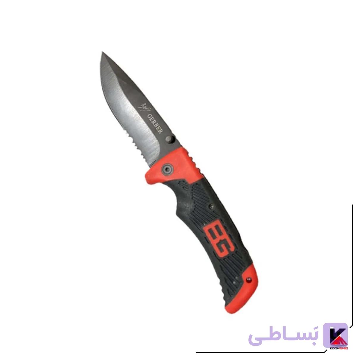 چاقو شکاری گربر تاشو مدل GERBER 114