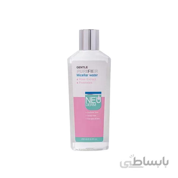 محلول میسلار واتر جنتل پیوریفایر NEUDERM ا Neuderm Gentle Purifier Micellar Water کد 357059