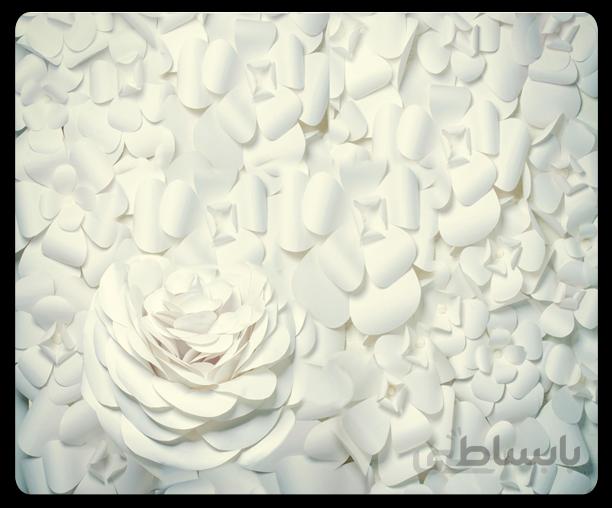 پوستر گل سه بعدی 021