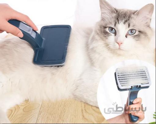 برس سگ و گربه با قابلیت تخلیه مو sikap