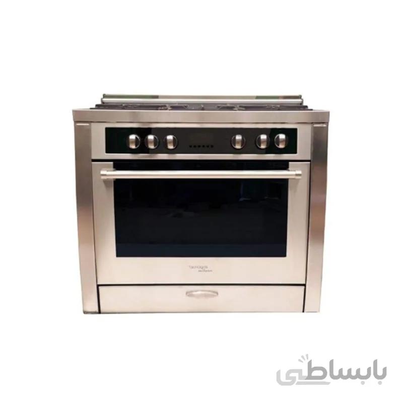 اجاق گاز مبله فر دار تاکنوگاز مدل میلانو - Tacnogas Free Standing Range MIL-524 ا Furnished gas stove with oven Milan Model - Tacnogas Free Standing Range MIL-524
