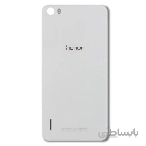 درب پشت گوشی آنر HONOR 6 اورجینال سفید مشکی