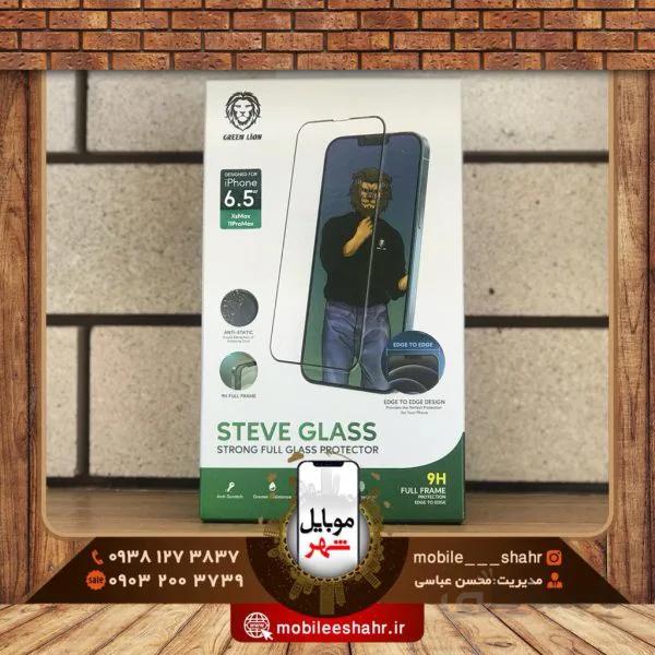 گلس استیو گرین مدل Stave Glass Green XsMax/11ProMax