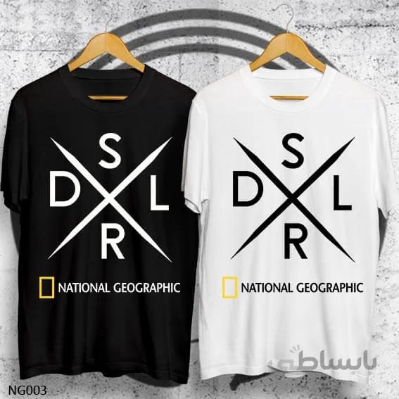 تیشرت نشنال جیوگرافیک نشنال جغرافی National Geographic طرحDSLR