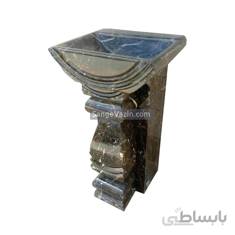 روشویی سنگی طرح صراحی