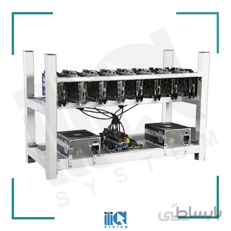 ریگ ماینینگ 248 مگاهش با 8 کارت گرافیک RX580