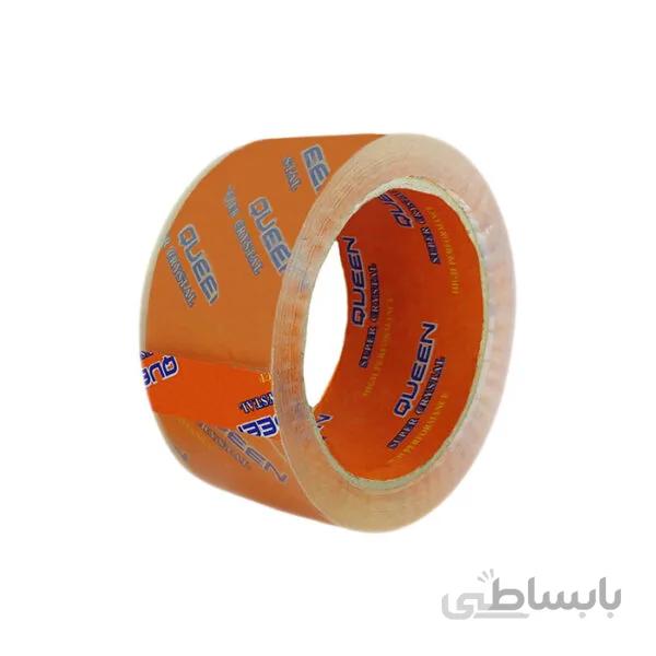 چسب کریستال 90 یارد کوئین نارنجی 42 میکرون