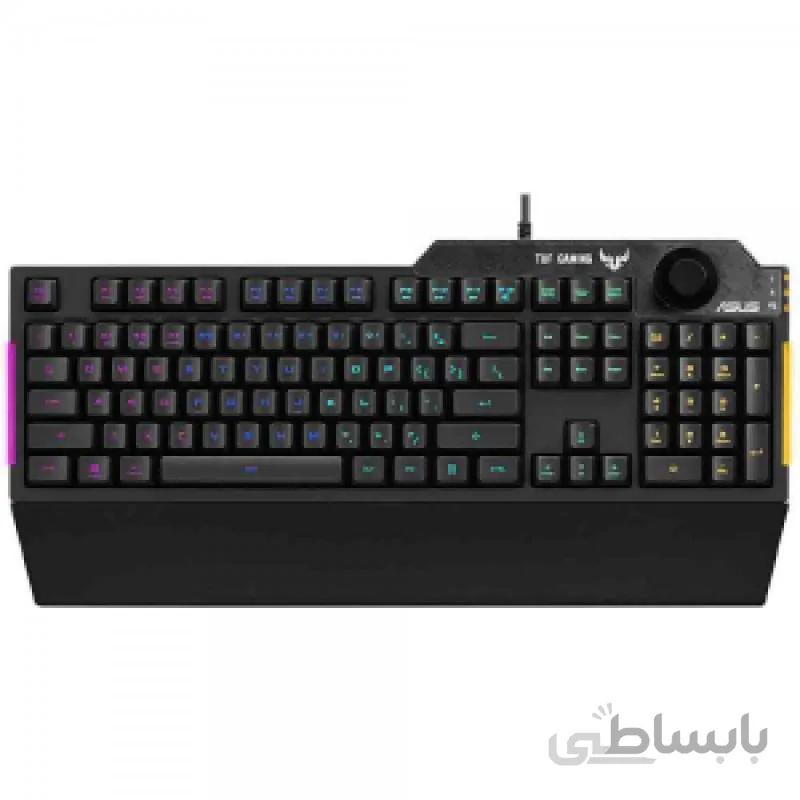 کیبورد گیمینگ ایسوس مدل TUF Gaming K1 ا Keyboard ASUS TUF Gaming K1