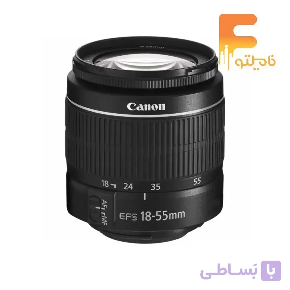 فروشگاه اینترنتی فامیلتو - لنز کانن مدل Canon EF-S 18-55mm f/3.5-5.6 DC III