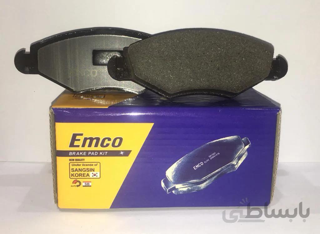 لنت ترمز جلو پژو 206 تیپ 5 EMCO ( امکو )