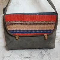 کیف رو دوشی سنتی گلیم طرح طوسی