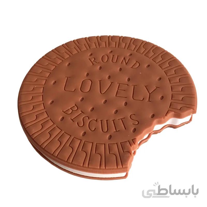 دفترچه یادداشت 100 برگ طرح بیسکویت شکلاتی note book Biscuit design | www.ahwazonline.com