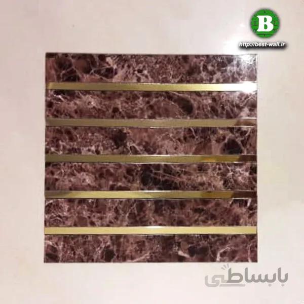 ماربل تایل قهوه ای کد MTB02