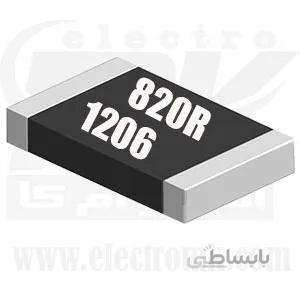 مقاومت ۸۲۰R 1206 5%