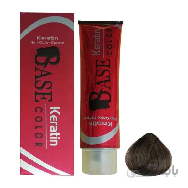 رنگ مو بیس شماره 5/2 رنگ قهوه ای زیتونی روشن 125 میلی لیتر ا Base hair color number 5.2