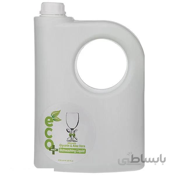 مایع ظرفشویی ایکو مویست مدل Green حجم 3750 میلی لیتر