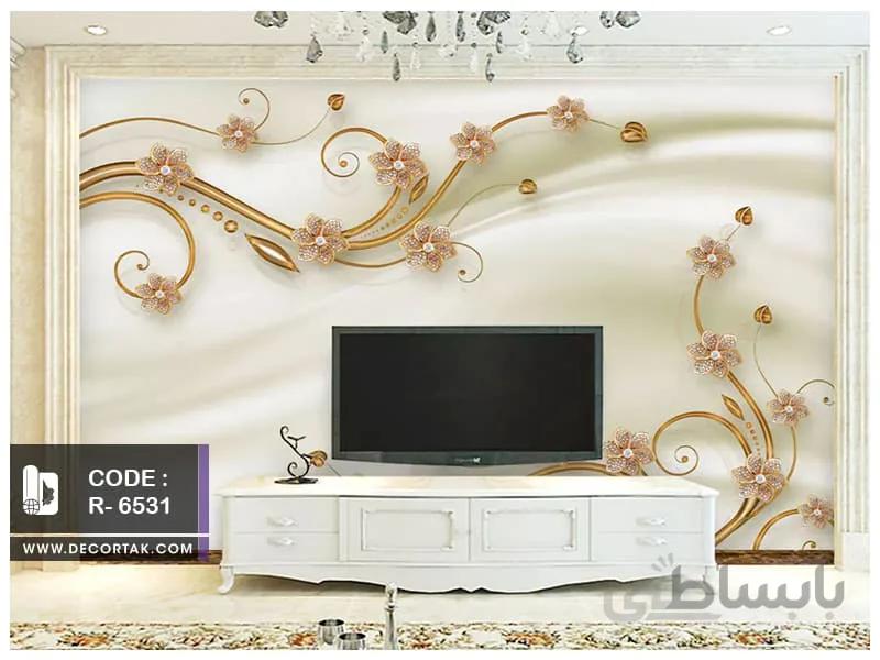 پوستر دیواری پشت تلویزیون کد R-6531