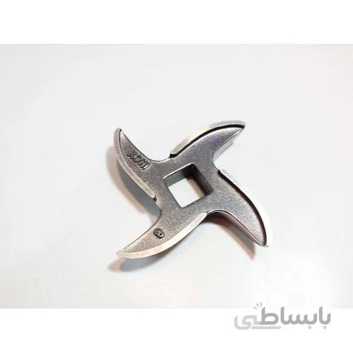 تیغ چرخ گوشت مدل خنچری سایز 12 استیل