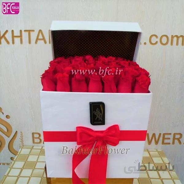 باکس گل جعبه کادویی با گل رز کد 1079625