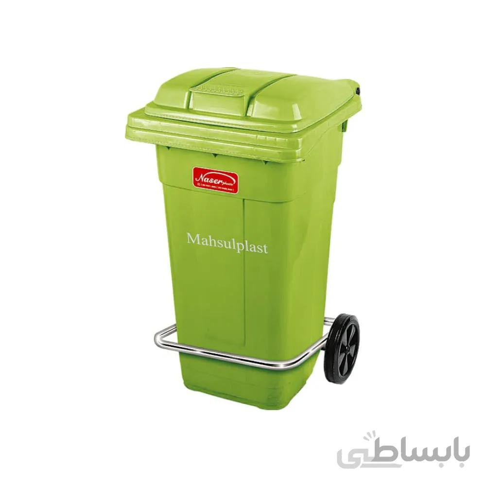 سطل ۱۰۰ لیتری صنعتی پدال ناصر