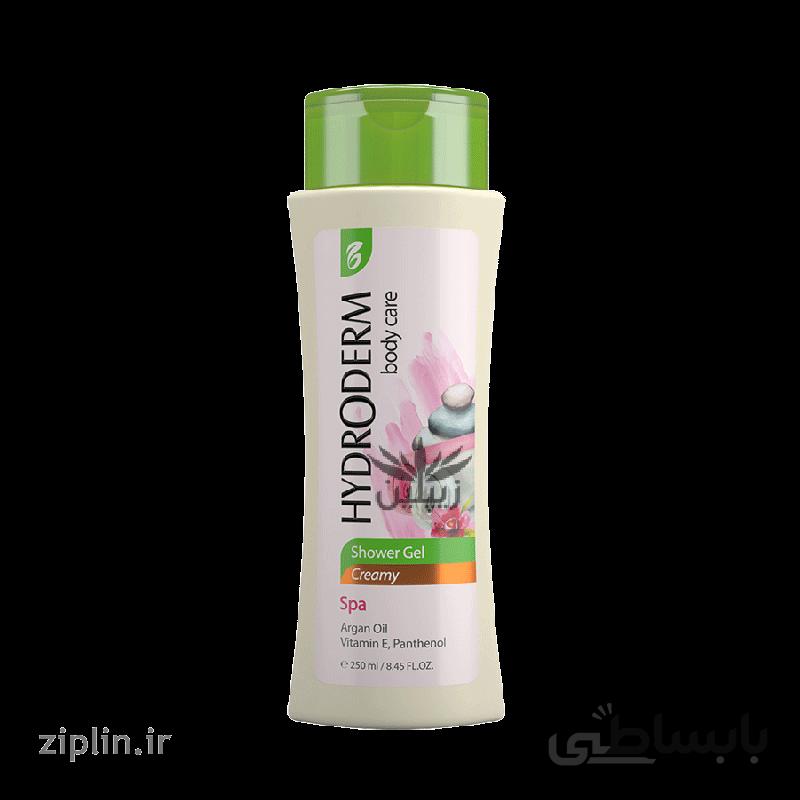 شامپو کرمی بدن اسپا و آرگان هیدرودرم ا Body Care Spa & Argan creamy Shower gel 250ml HYDRODERM