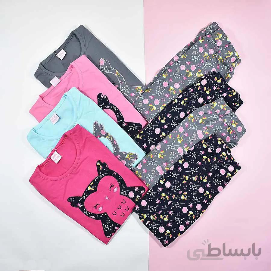 بلوز و ساق دخترانه طرح جغد کد 2150