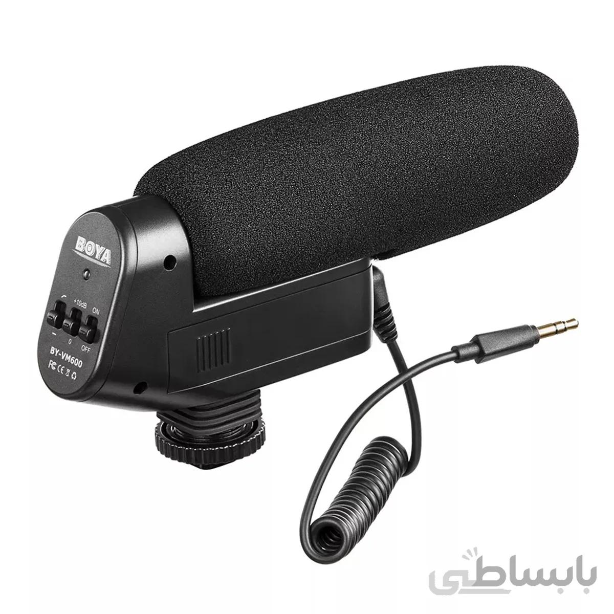 میکروفن شات گان بویا BOYA BY-VM600 Microphone ا BOYA BY-VM600 Microphoneل