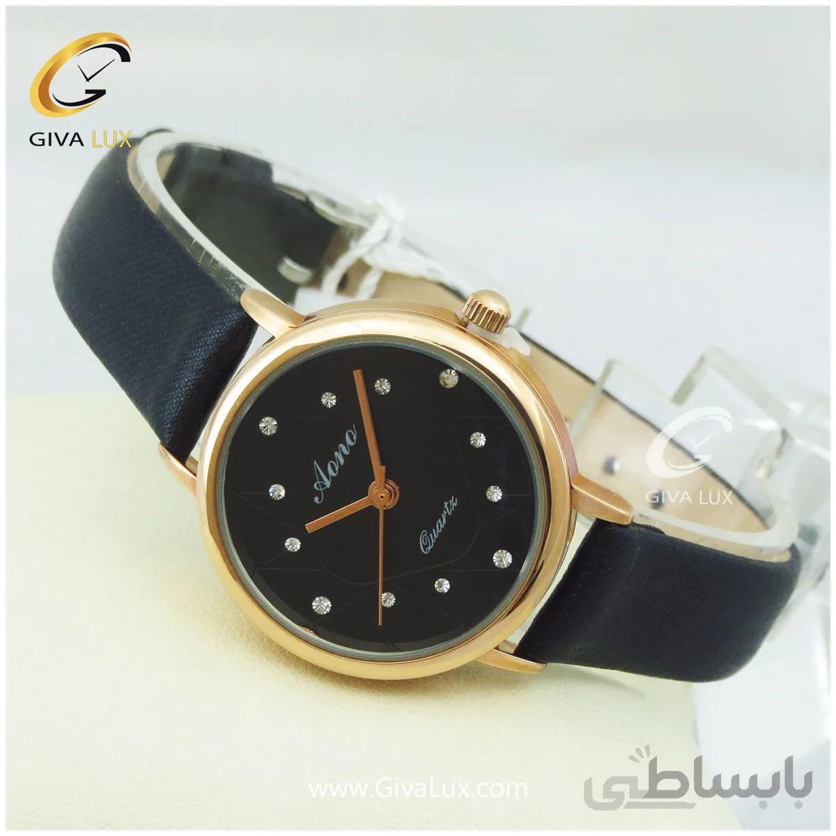 ساعت مچی زنانه بند چرمی آنو مدل A1811L