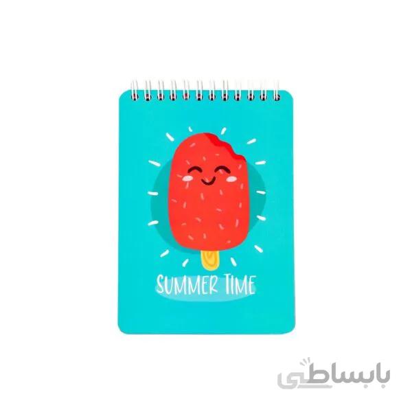 دفتر یادداشت طرح بستنی